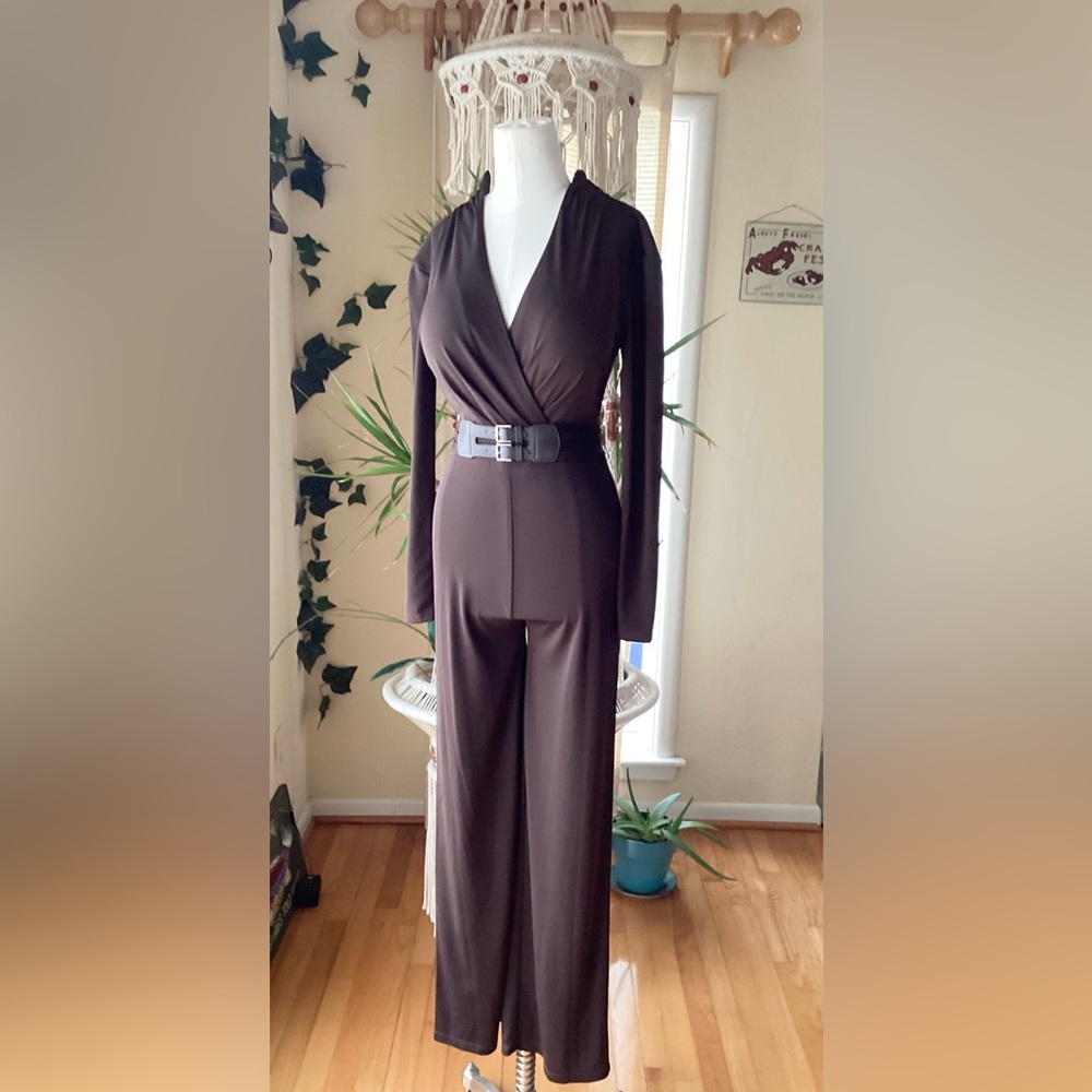 Ralph Lauren women’s chocolate jumpsuit size XXS